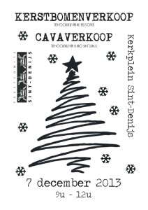 Kerstbomenverkoop 2013