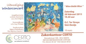 uitnodiging winterconcert